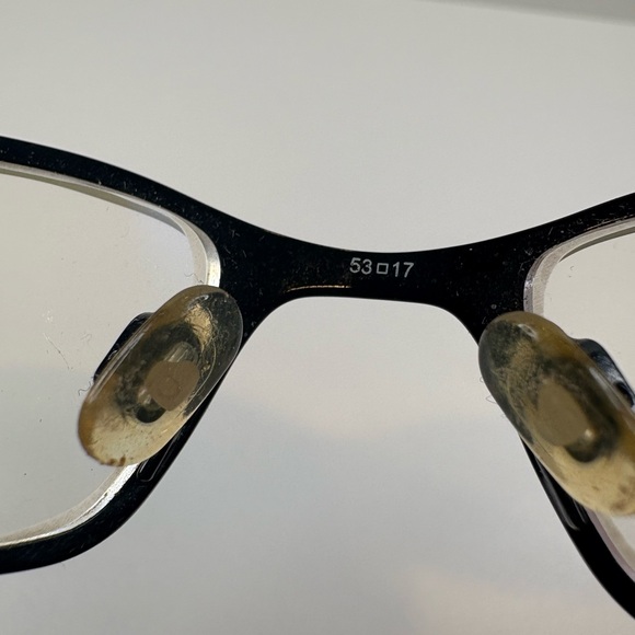 FRAMES ONLY- BEBE AGLOW BB5009 JET Eyeglasses 53•17•135 - Picture 10 of 16